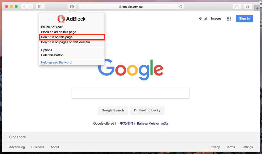 google chrome adblock for mac